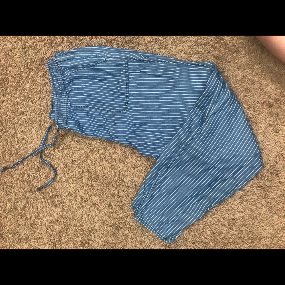 stripe beach pant